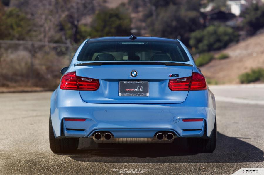  BMW M3 on MORR Wheels 2014 года  (фото 4 из 10)
